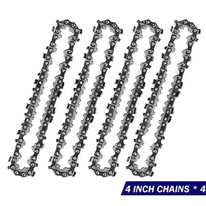 ONEVAN 4/6 Inch Chain Guide Electric Chainsaw Chains and Guide