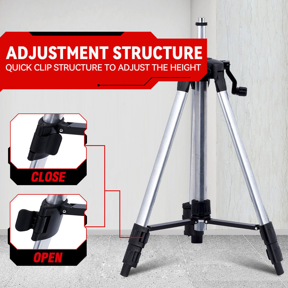 ONEVAN Laser Level Tripod 1.2M/1.5M Adjustable Height